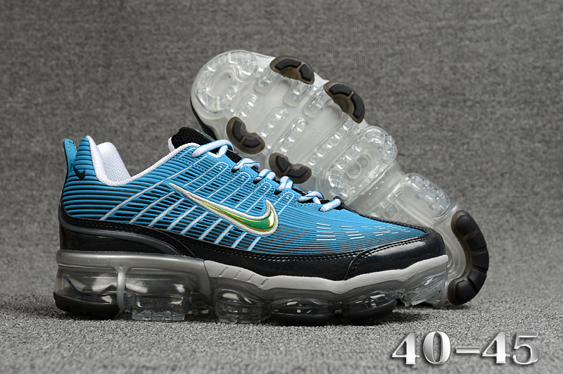 2020 Men Nike Air VaporMax 360 Blue Black Shoes - Click Image to Close